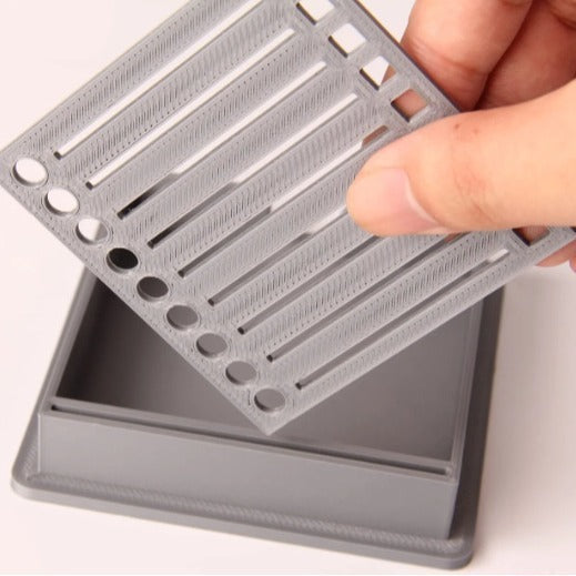 Sticky Notes Template Storage Plastic Box