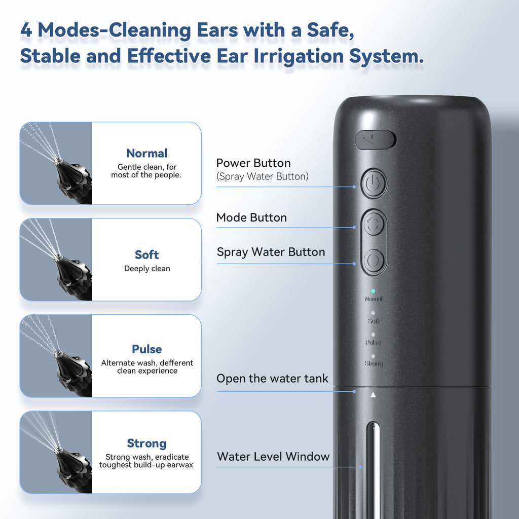 Ear Wash Cleaning Portable Electric