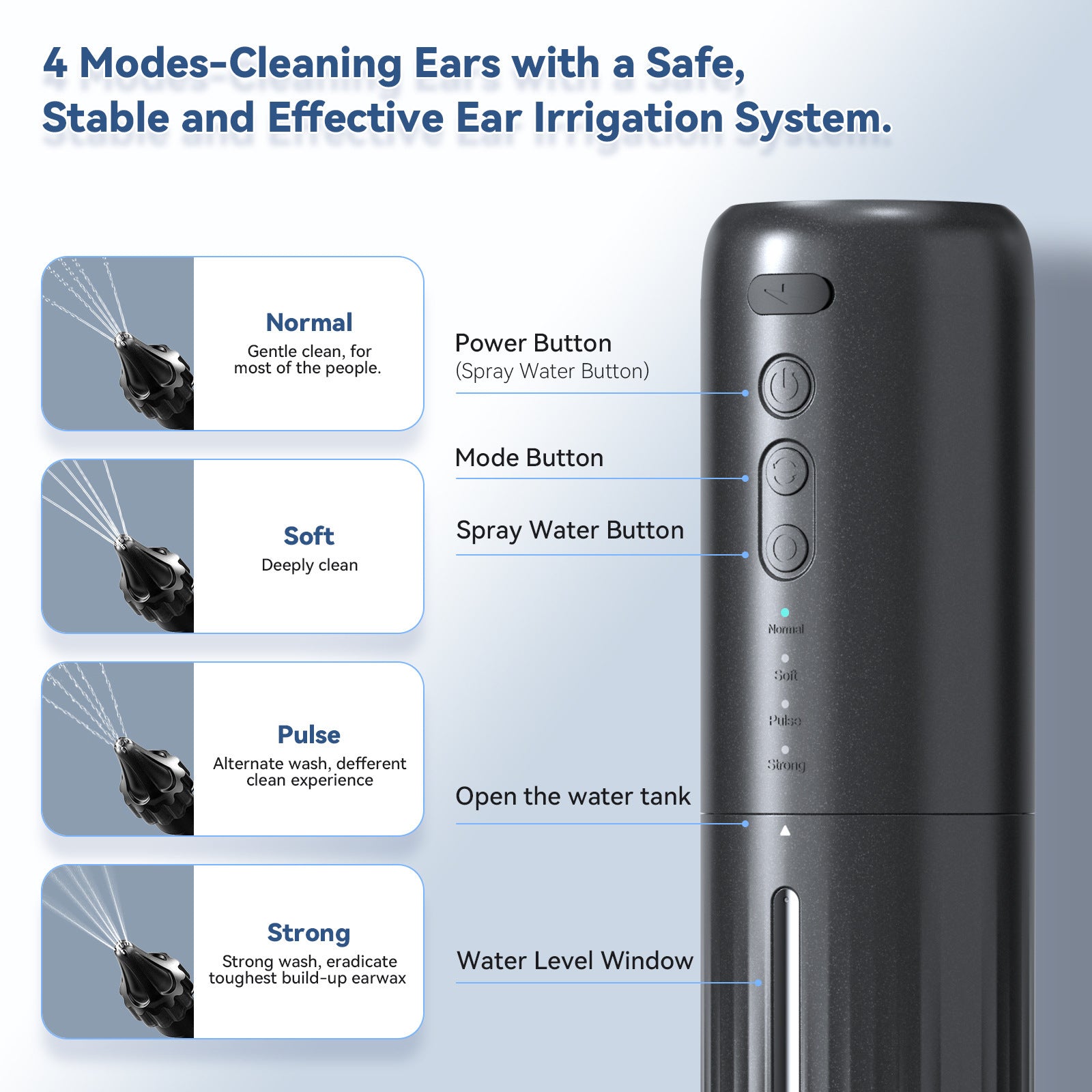 Ear Wash Cleaning Portable Electric