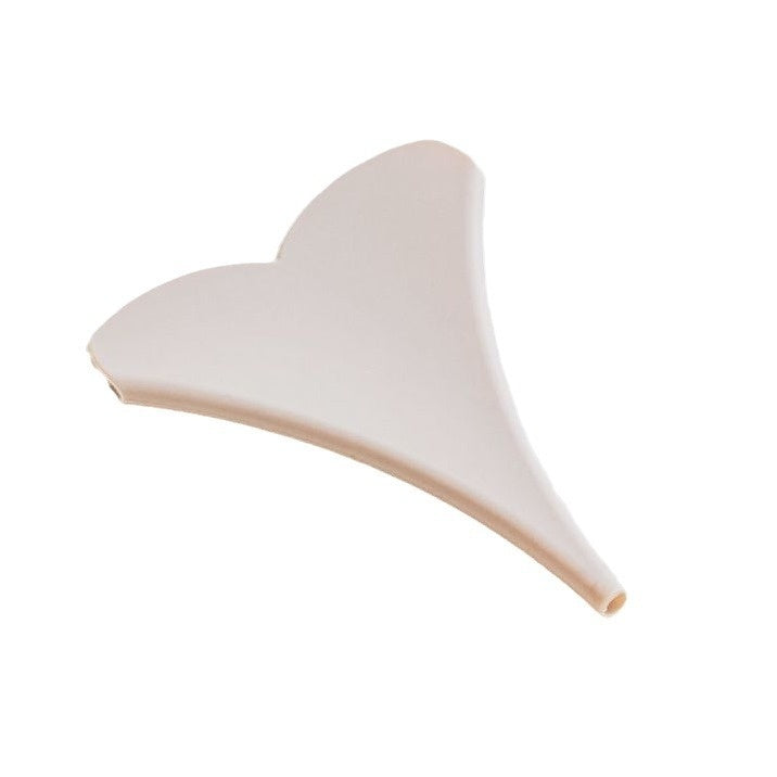 Heart-shaped Silicone Funnel Household Fan-shaped Large Diameter Multifunctional