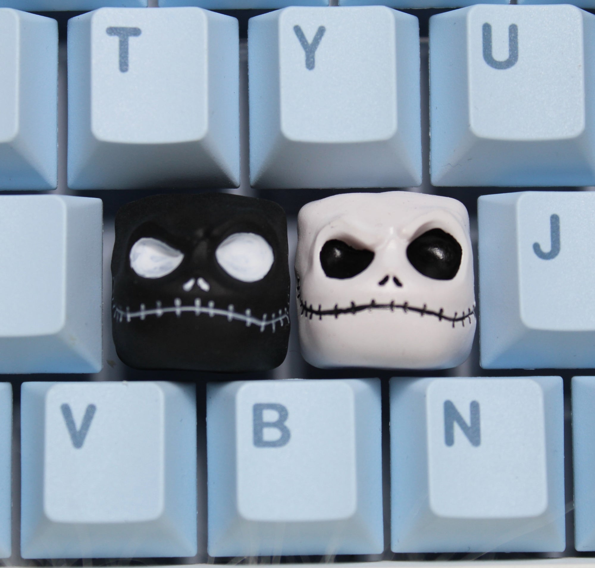 A Christmas Night Pumpkin King Keycap
