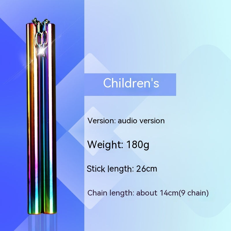 Stainless Steel Practical Training Nunchucks