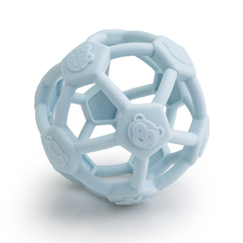 Baby Silicone Ball Newborn Soft Ball Round Hollow Small