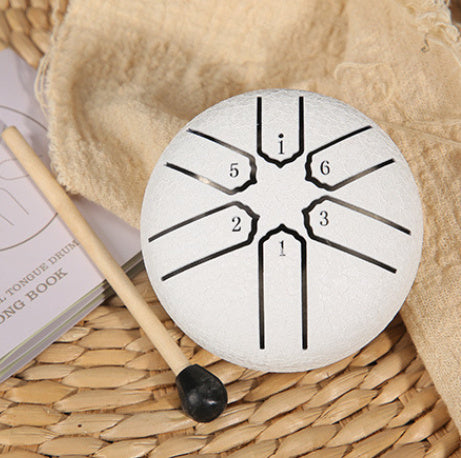 Mini Ethereal Drum 3-inch 6-tone Side Drum Simple Musical Instrument