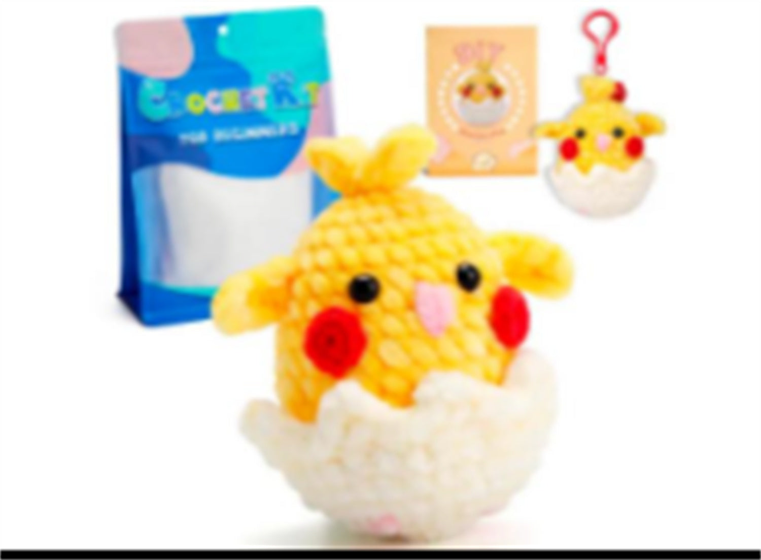 Fashion Simple Crochet Toy Set