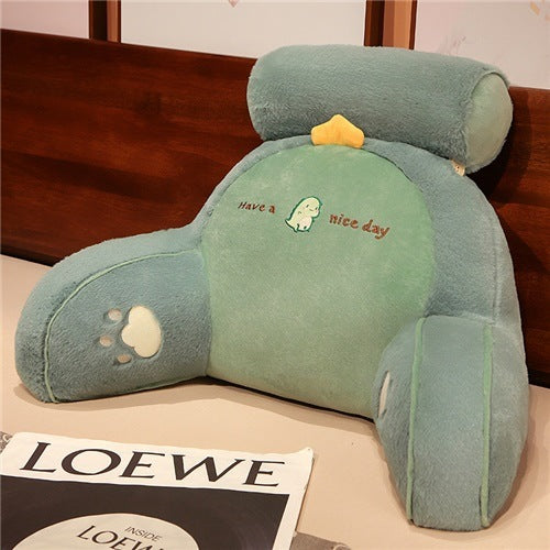 Cartoon Bedside Cushion Neck Protection Waist Pillow