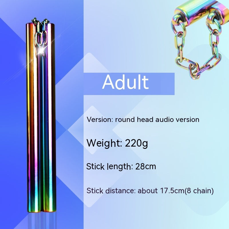 Stainless Steel Practical Training Nunchucks