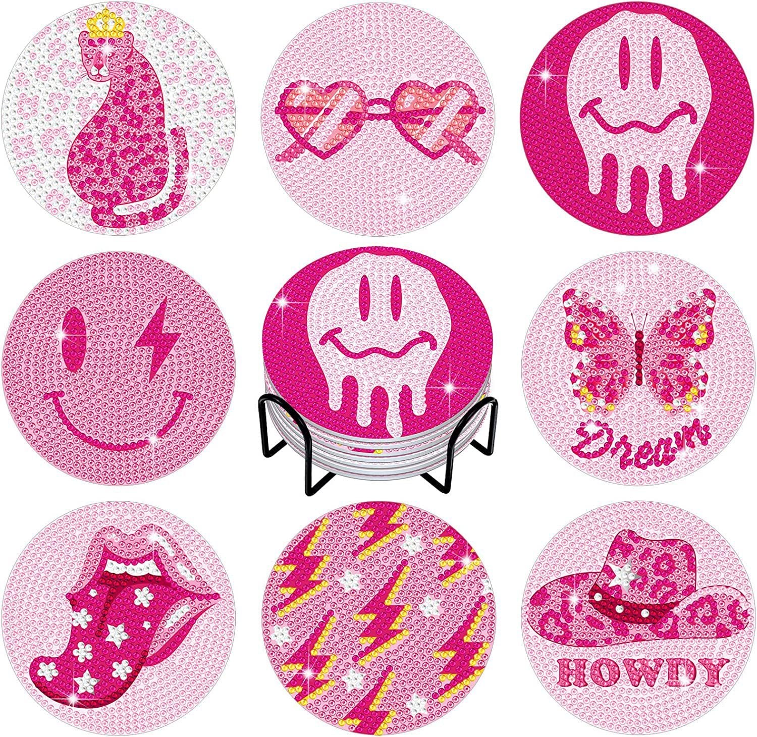 Diamond Painting Coaster Placemat Diy Full Diamond