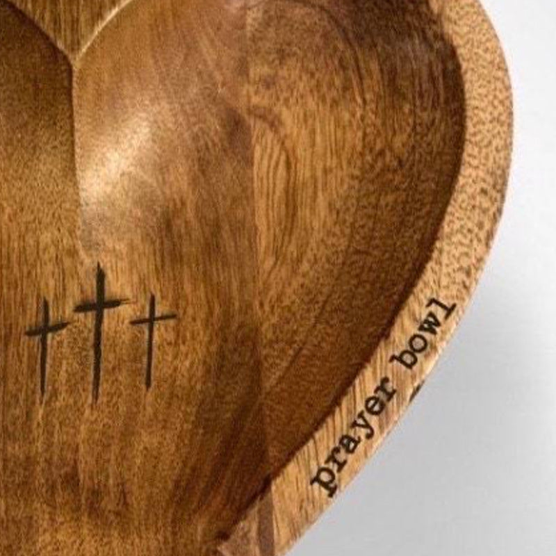 Heart Prayer Bowl Card Gift For People