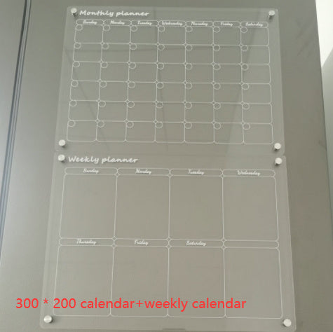 Acrylic Message Board Note Board Exhibition Board