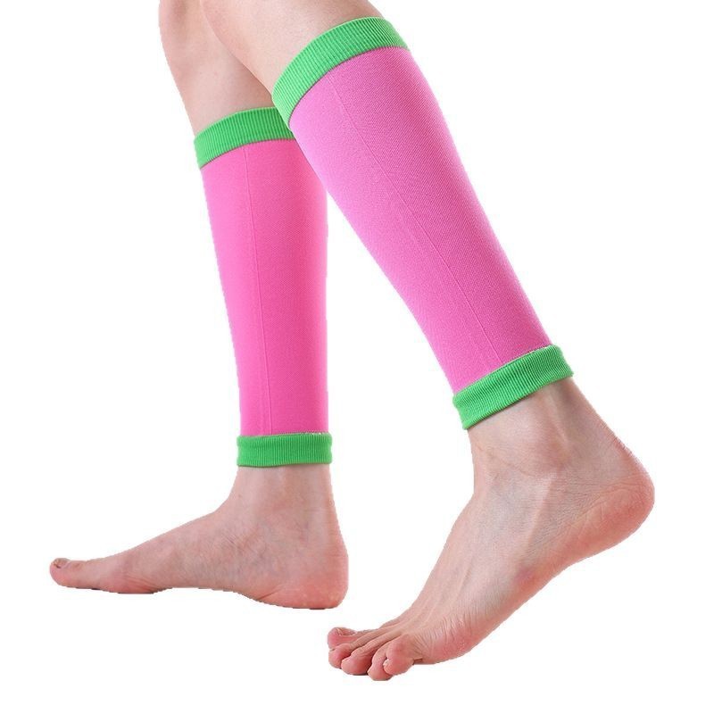 Marathon Cross-country Running Basketball Sports Color Matching Compression Calf Socks