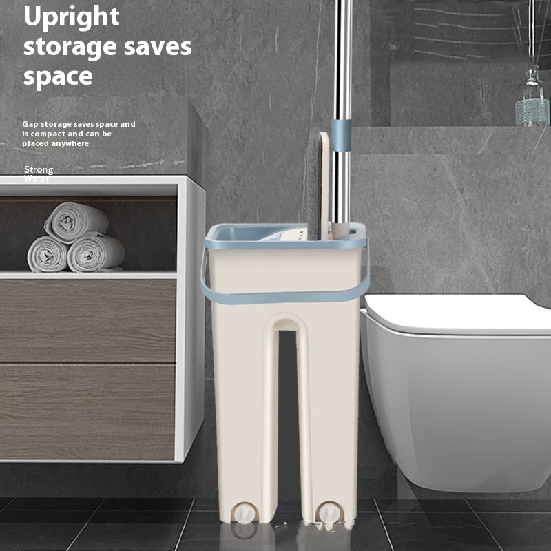 Household Wet And Dry Use Hand-free Flat Mop