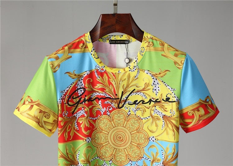 Plants And Flowers Uncaria Print T-Shirt