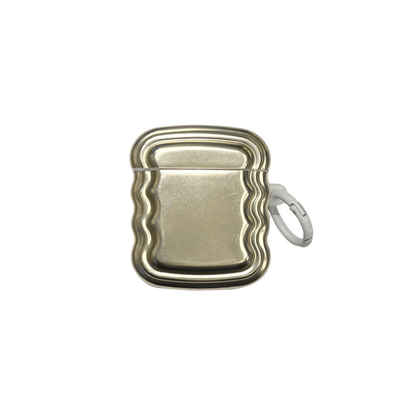 Electroplated Silver Gold Earphone Case Protective Sleeve Soft