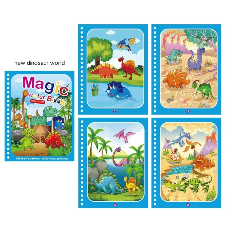 Children's Diy Magic Water Picture Book