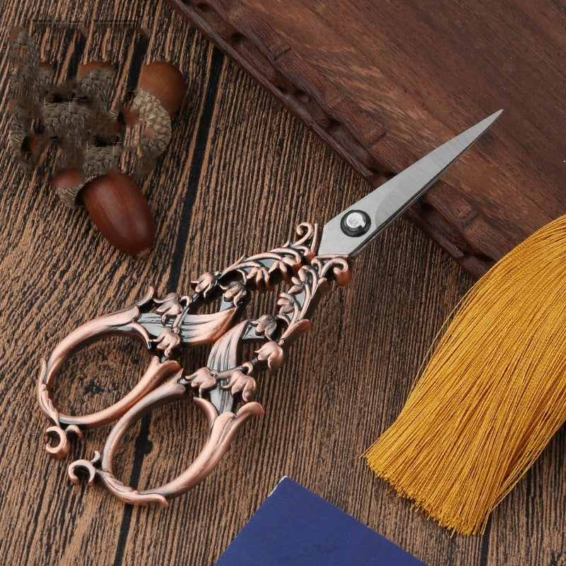 Classical Stainless Steel Bell Flower Scissors