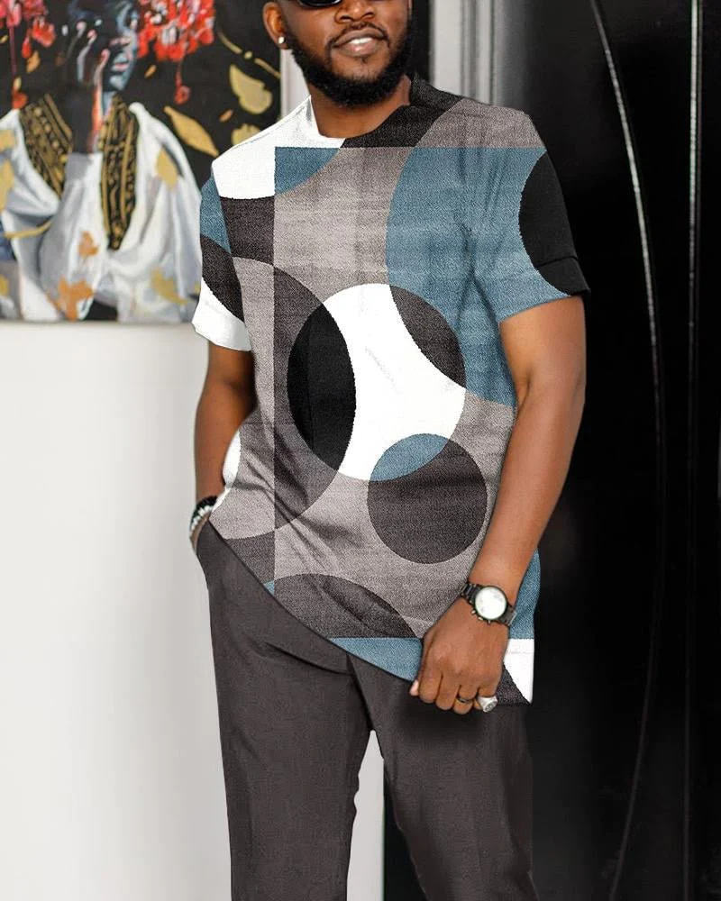 Men's Casual Shirt Walking Suit