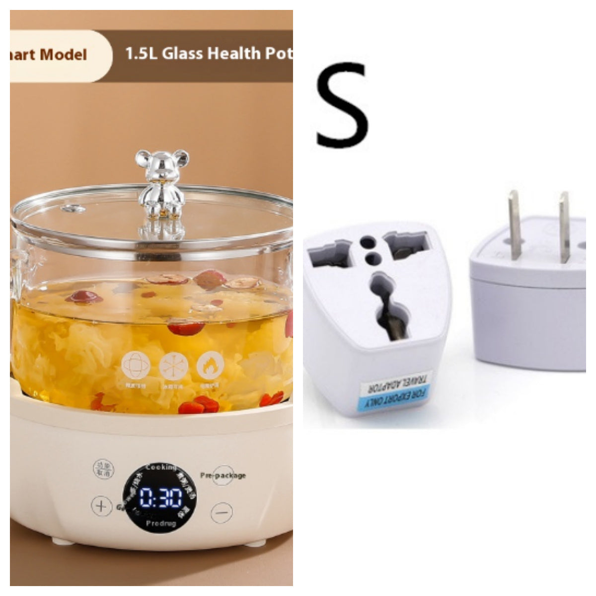 Health Pot Household Multi-functional Glass