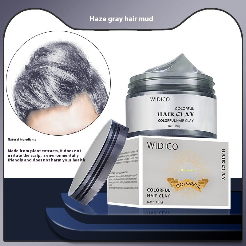 Disposable Color Hair Clay Pomade Shaping Lasting