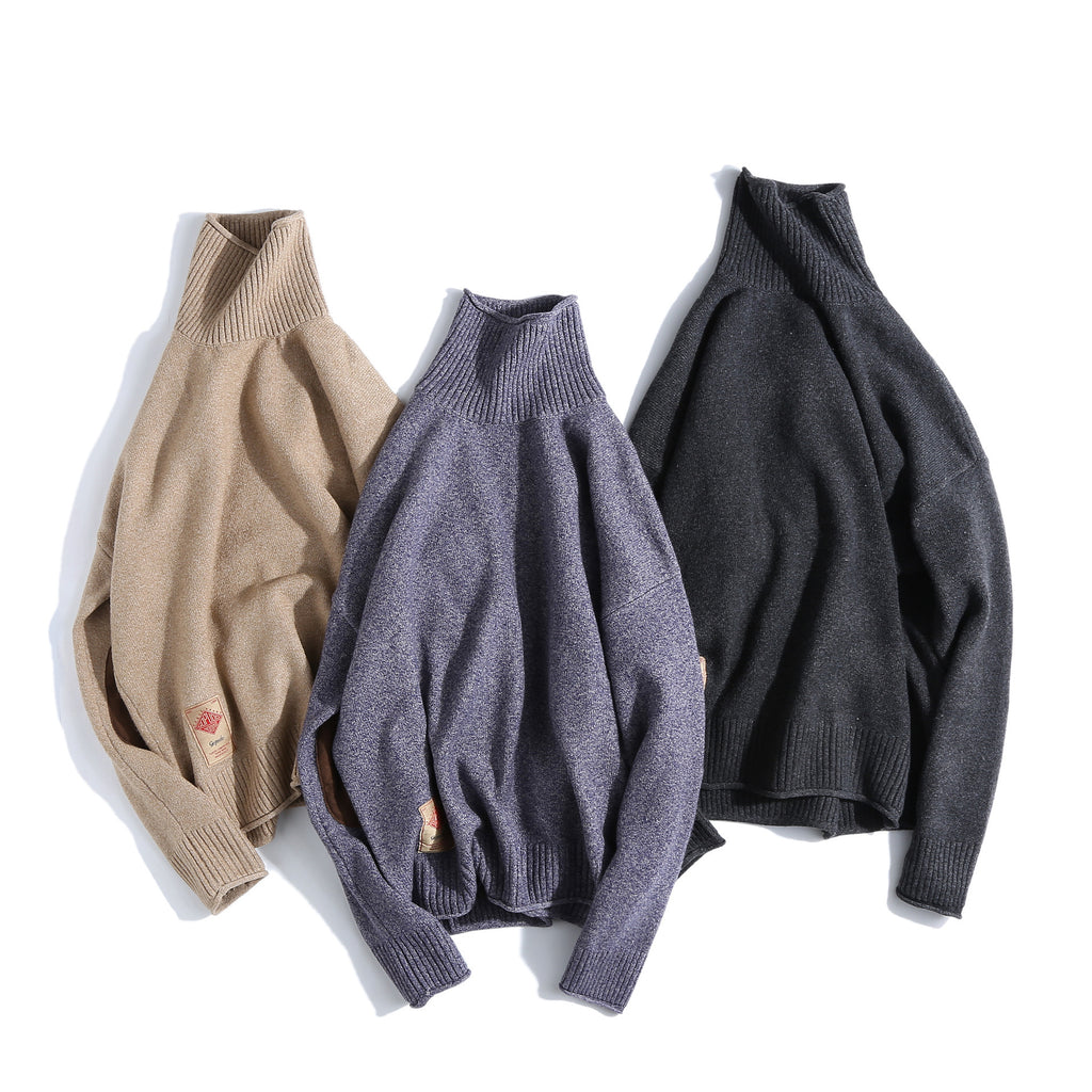 Original Turtleneck Sweater For Men Thickened