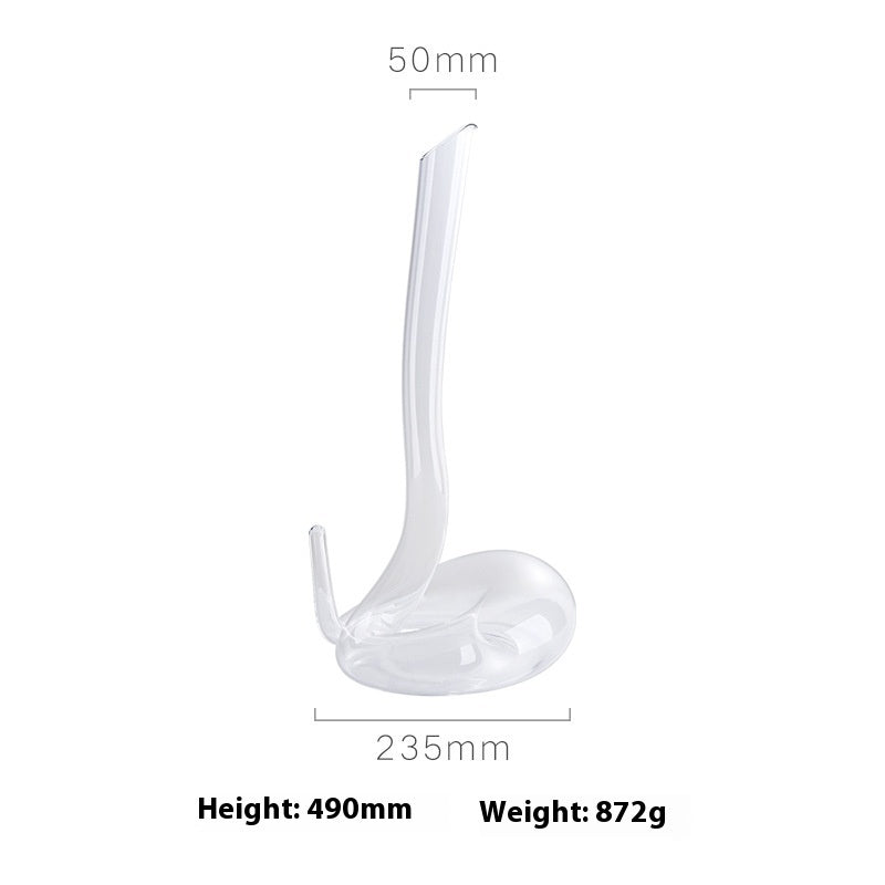 Household Snake Wine Decanter Austrian Crystal Glass