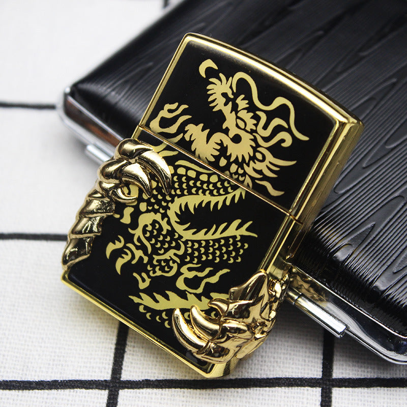 Dragon Claw Grinding Wheel Flame Lighter