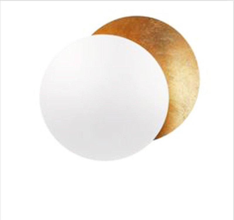 Nordic Designer Bedroom Bedside Lamp Post-modern Minimalist Living Room Entrance Aisle Corridor Background Wall Decoration