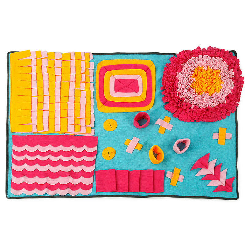 Interactive Puzzle Pet Sniffing Pad Blanket Smelling Traning Toy