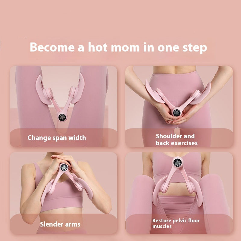 Ergonomic Thigh Trainer Thigh Trainer With Counter Adjustable Thigh With Lcd Display For Men Women Pelvic Floor Muscle Trainer