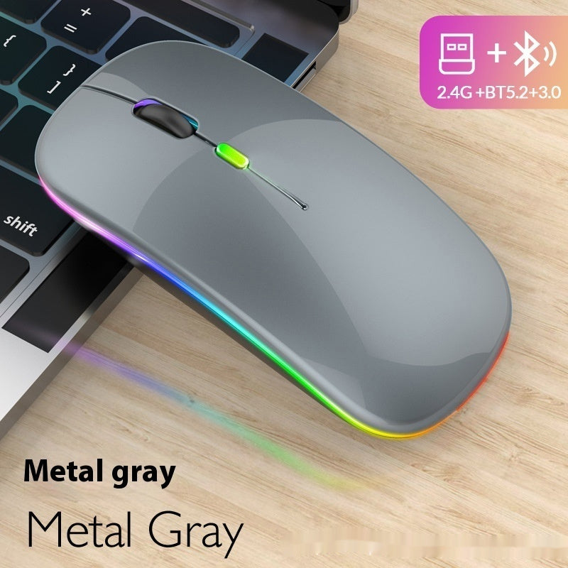 Wireless Mouse Rechargeable Mute
