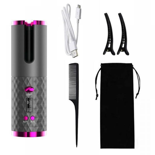 Electric Automatic Curler Wireless Portable Marcel Waver