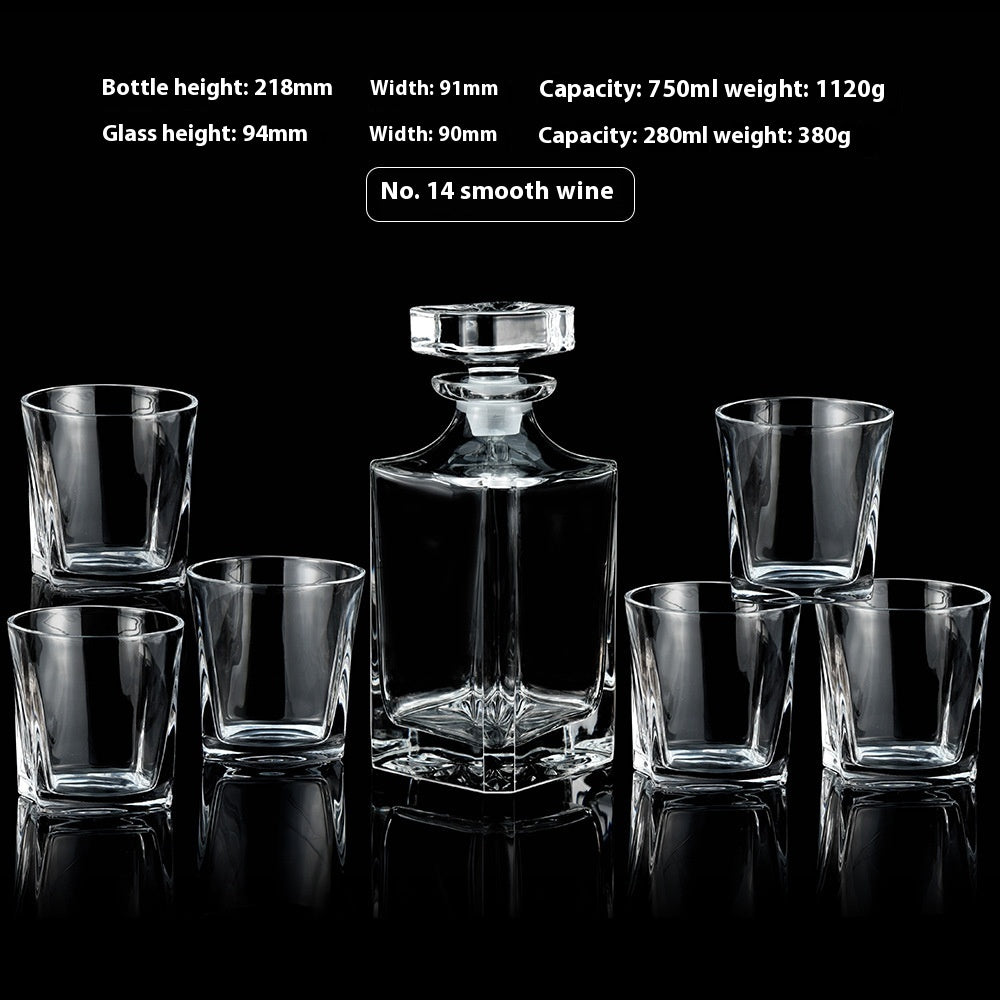 Creative Whiskey Liquor Glass Suit