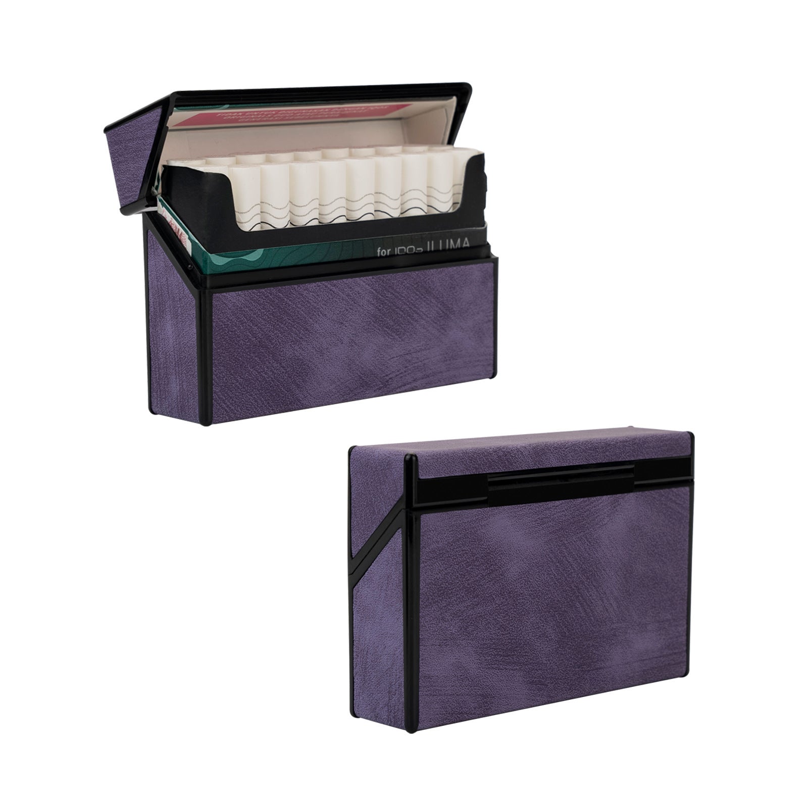 Cigarette Case 20 PCs PC Stickers Leather All-inclusive Storage Box