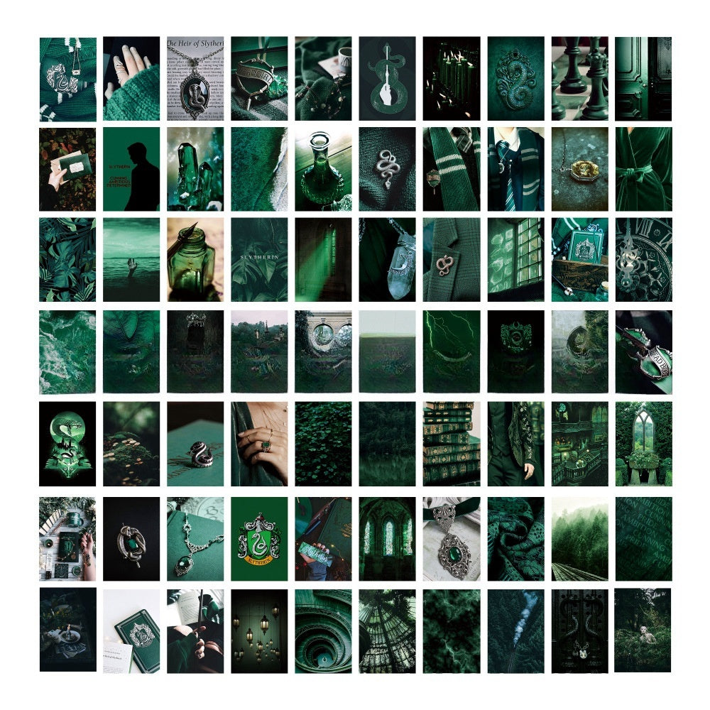 70 Sheets Poster Postcard Poster Decoration Painting