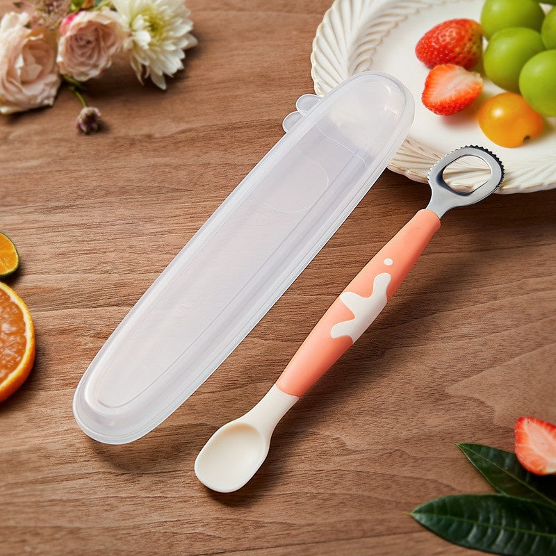 Home Fashion Scraping Fruit Puree Spoon