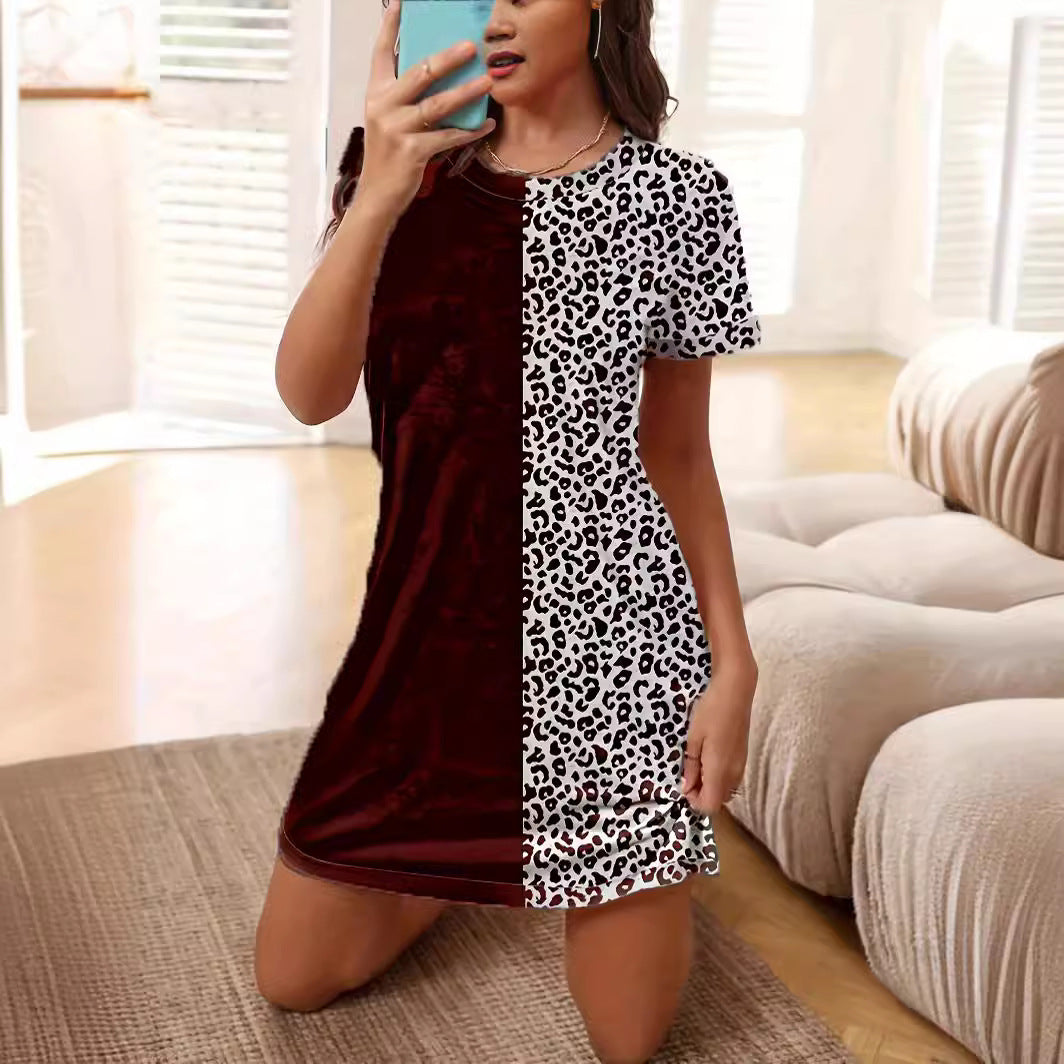 Animal Leopard Print Zebra Striped Printed Dress