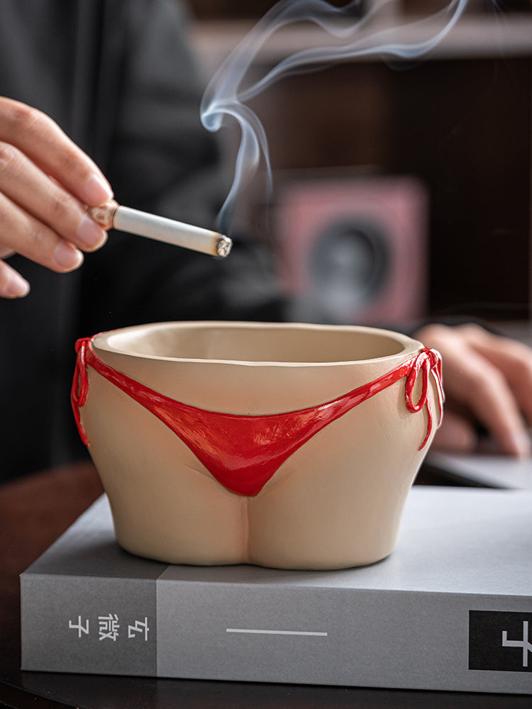 Bikini-shaped Ashtray Creative Resin Decorations