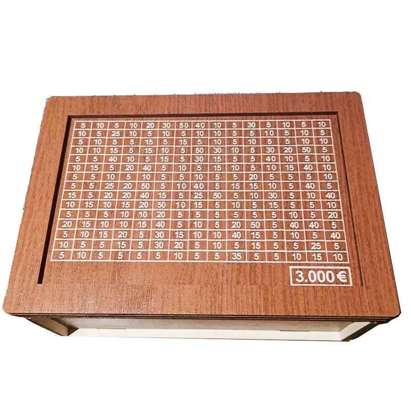 Home Counter Deposit Box Children's Gift Wood Crafts