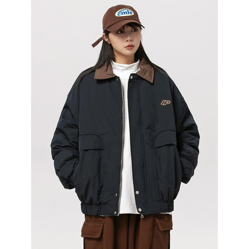 American Retro Lapels Jacket For Men And Women