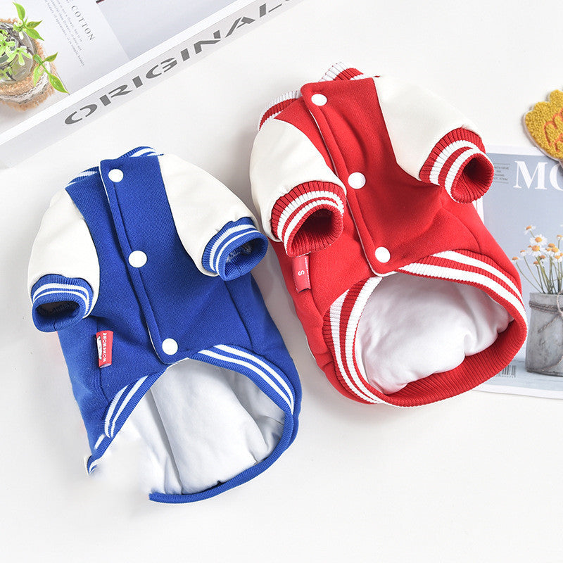 Two-legged short-sleeved cotton coat