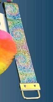 Crystal Rhinestone Diamond Coin Purse Sling