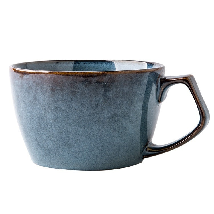 Bamboo Hat Ramen Bowl Ceramic Large Soup Slightly Flaw