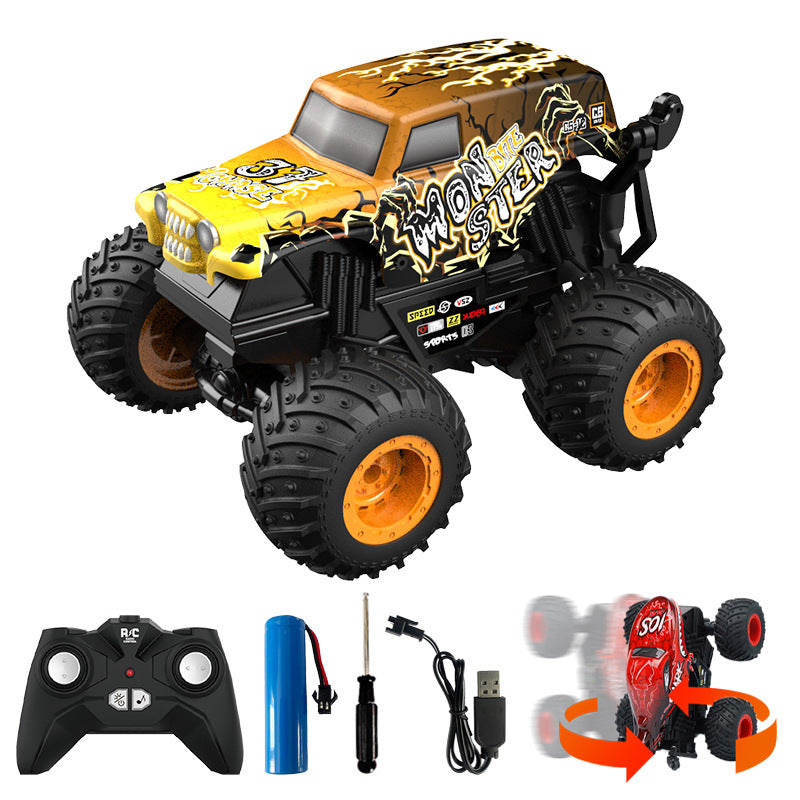 Children's Fashion Spray Off-road Vehicle Water Bullet Remote Control Car Toy