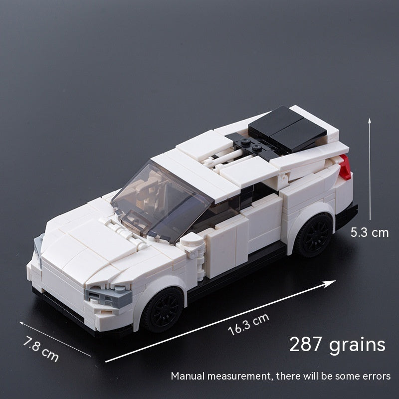 Chinese Puzzle Building Blocks Tesla Technology CAR Children's Educational Toys