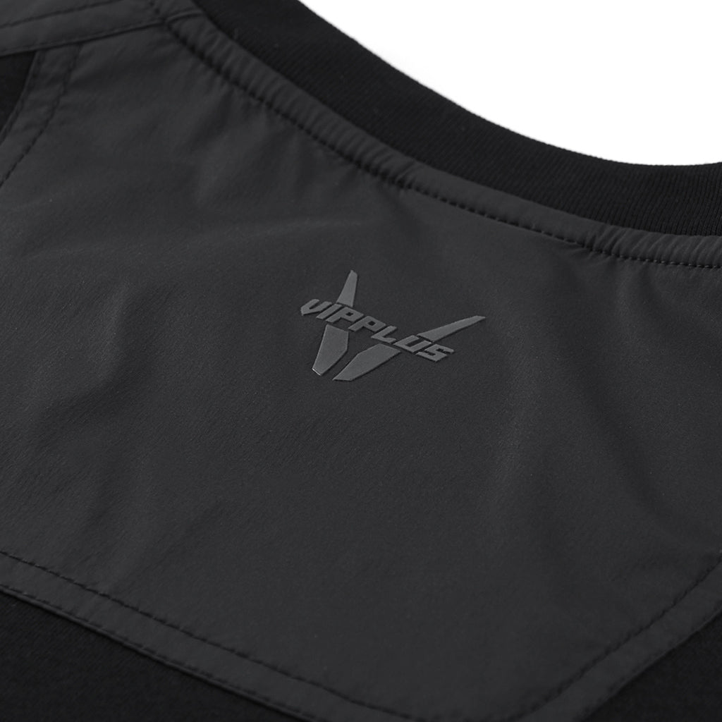 Functional Splicing Short-sleeved T-shirt