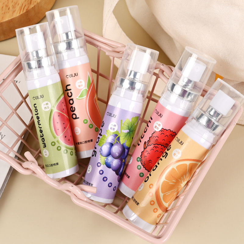 Portable Fruit Flavor Breath Freshener