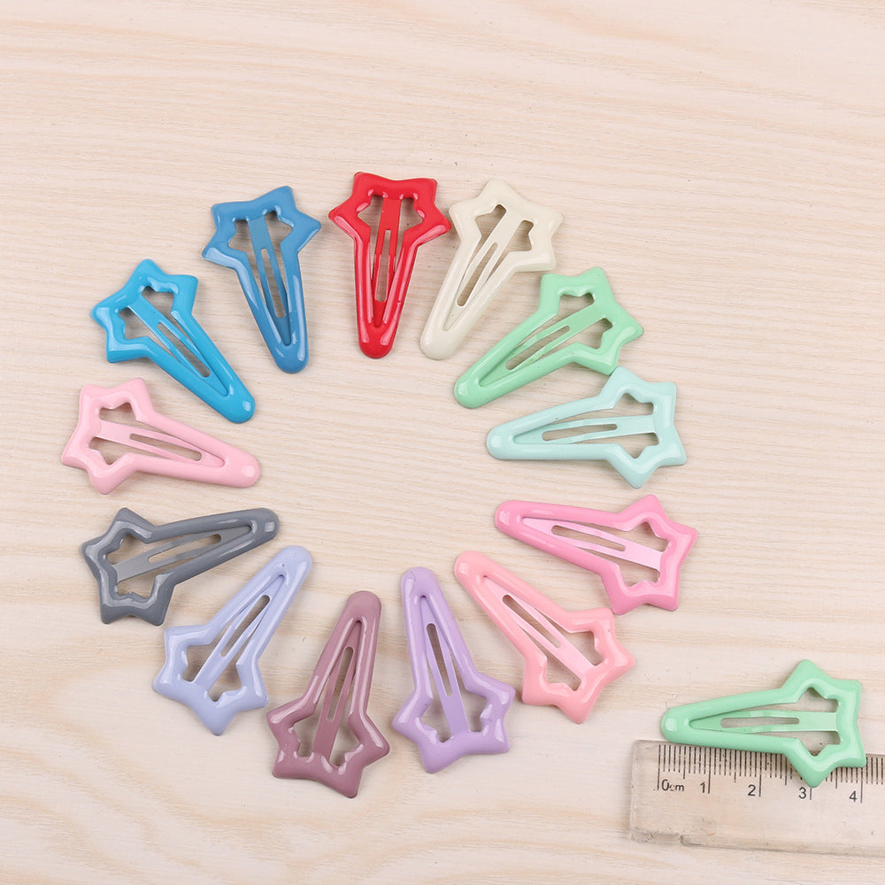 Dopamine Y2g Pentagram Hairpin Candy Color