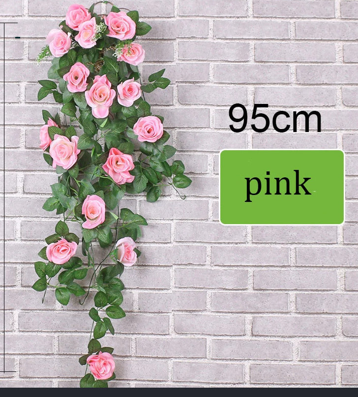 Simulation Four-petal Flower Bundle Wall Decorative Hanging