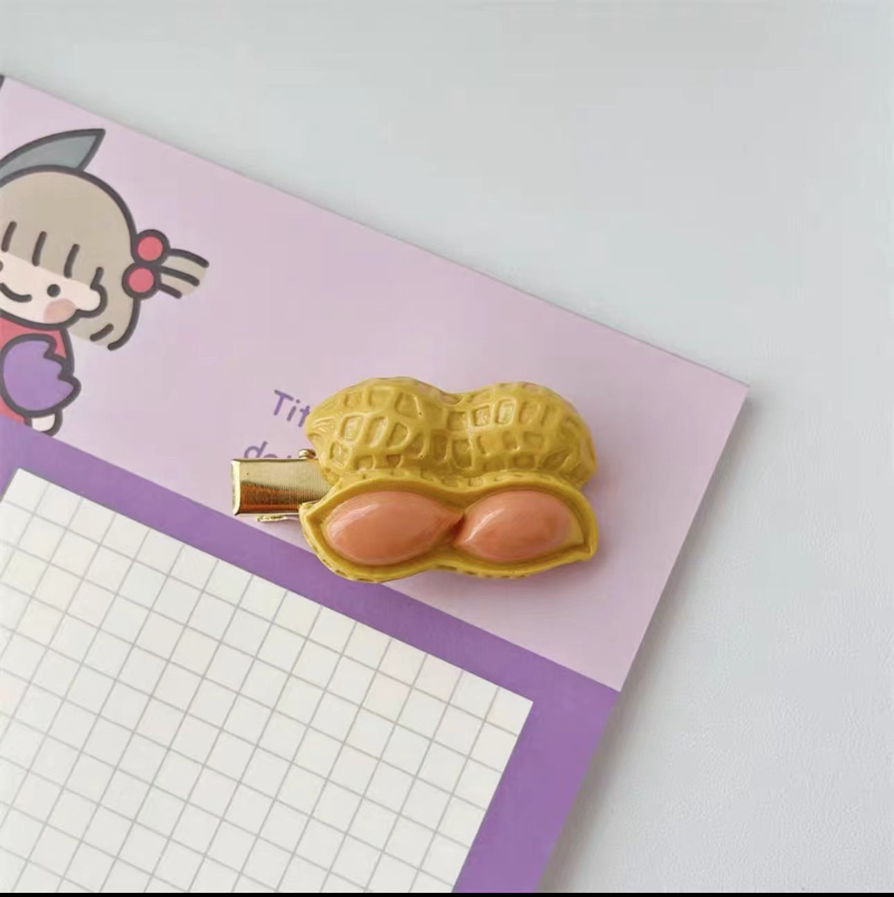 Creative Food Barrettes Seafood Funny