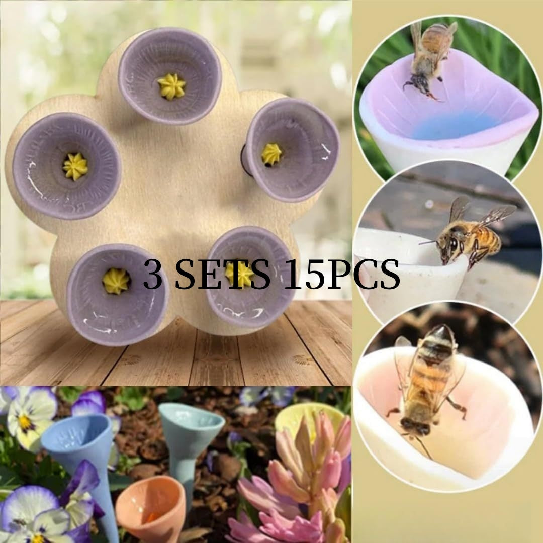 Fashion Bee Feeder Water Dispenser